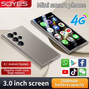 Hot bán soyes S24 Pro Max <span class=keywords><strong>Mini</strong></span> 4 gam điện thoại thông minh 3.0 inch Quad Core Dual <span class=keywords><strong>Sim</strong></span> mở khóa Android 8.1 thẻ điện thoại di động - Product Image 3