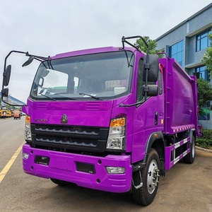 Camion compacteur de déchets diesel 4x2 de haute qualité pour la construction - Product Image 1