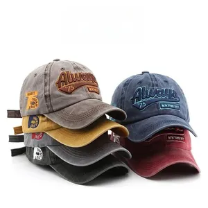 男性用野球帽カスタムロゴ調節可能6パネル3D刺繍スポーツ帽子卸売高品質
