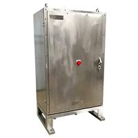 Boîtier de distribution en acier inoxydable ignifuge IP55, panneaux de commande de signalisation industrielle pour sites miniers
