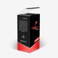 Boîte pliante personnalisée en papier, emballage de produits pour emballage de cosmétiques, 50 pièces