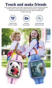 <span class=keywords><strong>2025</strong></span> <span class=keywords><strong>New</strong></span> Đồng Hồ 4G Video Cuộc Gọi Nút SOS Xoay Máy Ảnh 0.3MP IPX7 Không Thấm Nước AI Đồng Hồ Điều Khiển Thông Minh Với Ứng Dụng Miễn Phí Của Cha Mẹ GPS - Product Image 6