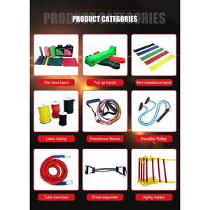 2025 pieza de cinta de banda de resistencia de látex para ejercitador de gimnasio más vendida - Product Image 6