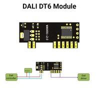 Módulo de Atenuación DALI-2 RGBCW, Controlador LED Programable por NFC de DALI a PWM para Iluminación RGB CW