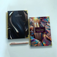 Carnet de notes A5 personnalisé pour le bien-être personnel, journal de prière, planificateur, cadeau personnalisé pour femme, couverture rigide, papier A4