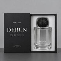 Botol Parfum Kaca Custom 30ml 50ml 100ml Kosong Isi Ulang dengan Kotak Kemasan Mewah Grosir Desain Logo Set Hadiah