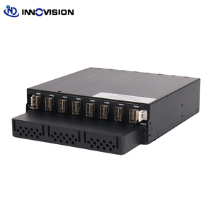 Box esterno per 8 unità disco rigido NVMe M.2 con alloggiamento per unità ottica - Product Image 2
