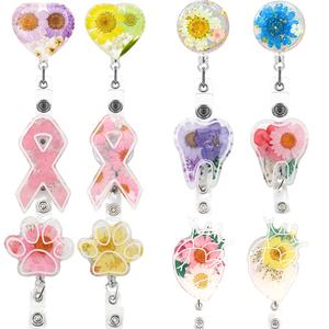 ที่ใส่ป้าย<span class=keywords><strong>เร</strong></span>ซิ<span class=keywords><strong>น</strong></span>แบบพับเก็บได้จากโรงงานริบบิ้<span class=keywords><strong>น</strong></span>รับรู้เต้า<span class=keywords><strong>น</strong></span>มรูปหัวใจทางการแพทย์สำหรับม้วนป้ายดอกไม้แห้ง - Product Image 1