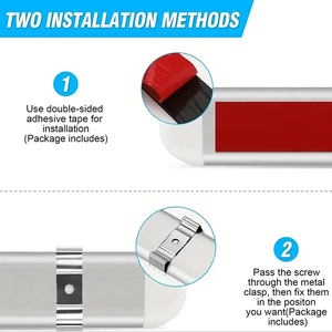 Barra de Luz Interior LED de 12V 24V, 120 LED, Tira de Luz LED para <span class=keywords><strong>Maletero</strong></span>, Lámpara para <span class=keywords><strong>Remolque</strong></span> de Carga Cerrado, <span class=keywords><strong>Coche</strong></span>, RV, Camioneta, Camión, Caravana - Product Image 4