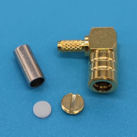 Connecteur SMB à sertir pour câble RF RG316/RG174/RG58 - Connecteur mâle/femelle en acier inoxydable pour modèles PCB