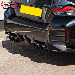 Difusor Trasero de Fibra de Carbono PU-Design para <span class=keywords><strong>BMW</strong></span> <span class=keywords><strong>M2</strong></span> G87 2023, Actualización de Parachoques Estilo MP, Kit de Carrocería, Venta Directa de Fábrica, Gran Venta - Product Image 4