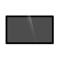 Moniteur industriel à écran plat avec boîtier métallique, écran tactile LCD large étanche 32 pouces 1920*1080 avec HD VGA DVI USB