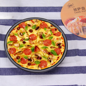 Bandeja para Hornear Pizza <span class=keywords><strong>de</strong></span> Acero al Carbono, Fantástica, Económica, Confiable y Resistente, para Trabajo Profesional, con Revestimiento <span class=keywords><strong>Saludable</strong></span> - Product Image 5