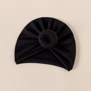 Nouveau printemps européen et américain Donut Bow Baby Bag Hat Warm Indian Bandeau fœtal pour enfants - Product Image 6