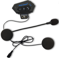 Casque de moto BT12, écouteurs sans fil pour moto avec microphones, mains libres