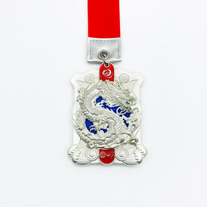 Medalla Deportiva Internacional de Alta Calidad, Medalla de Honor Chapada en Oro de Aleación de Zinc para Eventos Intergubernamentales - Product Image 3