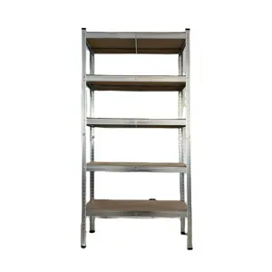 Oem Odm 5 Tier Stellingen Verstelbare Metalen Planken Multifunctionele Opbergplanken 180X90X40Cm 875Kg