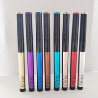 Bán Buôn Không Có Logo Nhãn Hiệu Riêng Oem Tùy Chỉnh Không Thấm Nước Trang Điểm Arabic Đen Xanh Lỏng Eyeliner Bút