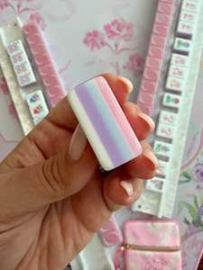 Originale LoveShackFancy X OhM Sorbet Garden LoveShackFancy X Tappetino con Piastrelle Coquette - Product Image 4