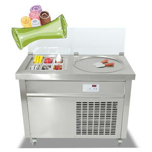 Livraison gratuite depuis l'entrepôt américain RoHs Commercial Thai Fried <span class=keywords><strong>Ice</strong></span> <span class=keywords><strong>Cream</strong></span> Rolls Pan Roulé <span class=keywords><strong>Ice</strong></span> <span class=keywords><strong>Cream</strong></span> Machine Roll <span class=keywords><strong>Ice</strong></span> <span class=keywords><strong>Cream</strong></span> - Product Image 2