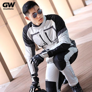 Vendita all'ingrosso Jeans da corsa da uomo impermeabili pantaloni da <span class=keywords><strong>moto</strong></span> traspiranti protezione per le ginocchia pantaloni da <span class=keywords><strong>moto</strong></span> antivento - Product Image 5