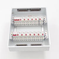 Boîtier de distribution encastré breveté PZ30 à 30 voies, coffret de distribution complet pour disjoncteurs, boîtier électrique métallique, coffret de commande basse tension