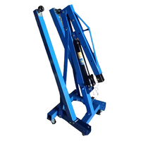 Grue de levage hydraulique pour atelier, capacité de 2 tonnes, pliable, pour moteur de voiture
