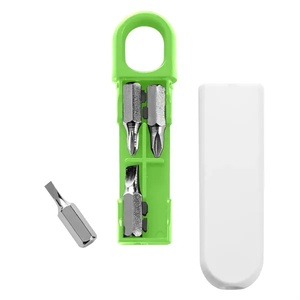 Juego de Destornilladores de Bolsillo Miniatura de Alta Resistencia con Llavero, 4 Puntas Multifunción, con Juego de Herramientas de Acero al Carbono de Grado Industrial - Product Image 5