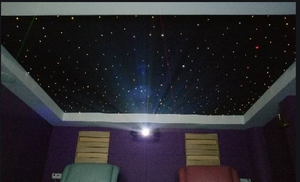 Plafonnier <span class=keywords><strong>LED</strong></span> à Effet Étoilé Pleine Couleur avec Télécommande, Lumière de <span class=keywords><strong>Plafond</strong></span> pour Voiture Offrant 8 Types de Couleurs - Product Image 3