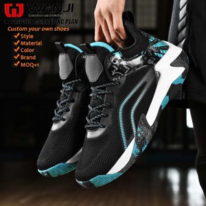 Chaussures de sport de basketball pour hommes en cuir et maille, style rétro de luxe, modèle 13 4s original, à lacets, tendance mode, respirantes pour l'hiver, vente en gros - Product Image 1