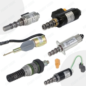 Suku cadang ekskavator Solenoid pompa hidrolik Stop Solenoid <span class=keywords><strong>Valve</strong></span> untuk Hitachi Komatsu <span class=keywords><strong>Bobcat</strong></span> Caterpillar Xcmg Kato Penggantian - Product Image 1