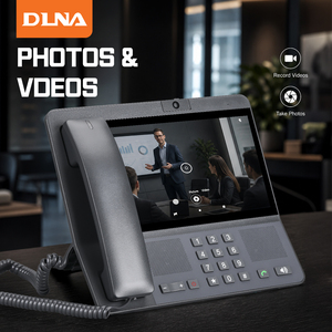 Téléphone sans fil fixe 4G Android DLNA ZT9600P avec écran tactile 8 pouces, appels vidéo, point d'accès Wi-Fi, téléphone FWP pour la maison - Product Image 4