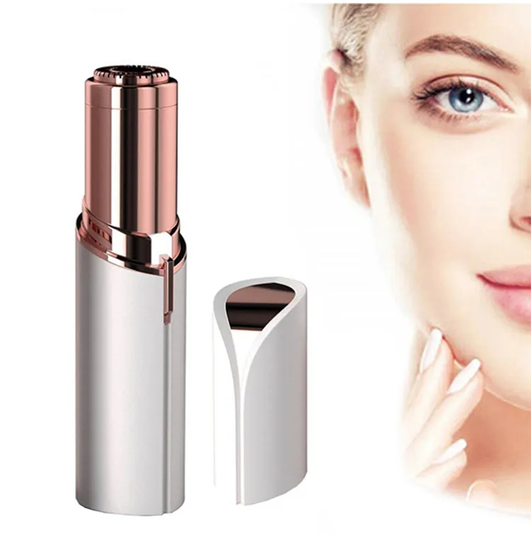 Portable Electric Facial Eyebrow Hair Remover Razor and Painless Rechargeable Hair Trimmer Removal Epilator