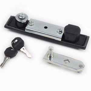 Hộp phân phối khóa Kẽm hợp kim bảng chuyển đổi cửa tủ điện Bảng điều khiển ổ khóa - Product Image 3