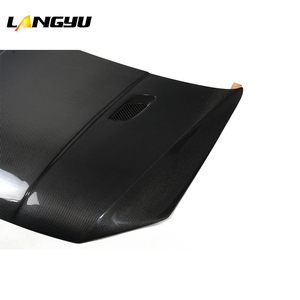 LANGyu Pièces et accessoires automobiles Systèmes de carrosserie automobile 	 Capot moteur pour Volkswagen <span class=keywords><strong>POLO</strong></span> <span class=keywords><strong>GTI</strong></span> Style en fibre de carbone, capot de protection 11-18 - Product Image 4