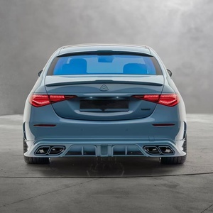 ชุดแต่งคาร์บอนไฟเบอร์สำหรับ Mercedes-Benz W223 Maybach S680 ประกอบด้วยลิ้นกันชนหน้า MSY, ดิฟฟิวเซอร์, สเกิร์ตข้าง, สปอยเลอร์ และกันชน S680 - Product Image 6