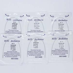 ฟันปลอมวัสดุผลิตภัณฑ์ทันตกรรมสายเคลือบ Niti ทันตกรรมจัดฟัน Archwire - Product Image 4