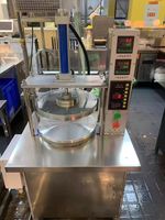 Stainless Steel otomatis Pancake Chapati & Roti Tortilla mesin pembuat dengan Motor penekan adonan YUNWEI 800 buah/jam 3.4kw