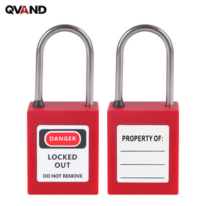 Khóa an toàn OEM Safety Lockout Tagout, khóa chùm thép không gỉ 4mm, khóa chìa khóa tổng, ngăn ngừa vận hành bất ngờ, bán buôn khóa LoTo - Product Image 6