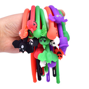 Promotional Gifts Novelty TPR Halloween Sensory Stretchy <b>Strings</b> Decompression <b>Ball</b> Stress Reliever Toy for Kids Boys and Girls - Product Image 4