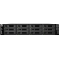 Protégez vos actifs commerciaux Serveur NAS sans disque RackStation RS3621RPxs 12 baies