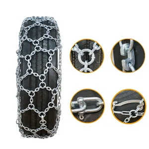 BOHU Alloy Steel Heavy Duty Forestry Skidder Chain Tire Protection Snow Chain Skidder Tire Chain