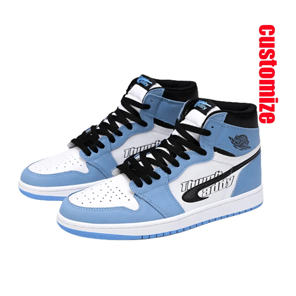 Customize Luxury Brand Sneakers Manufacturer Retro OG High Top Cut Designer OEM Men's Basketball Shoes Custom Logo Men Shoes