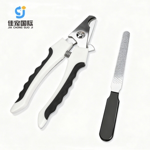 Coupe-ongles pour chiens professionnels, écologiques, en acier inoxydable, avec protection de sécurité, pour chiens de grande et moyenne taille - Product Image 1