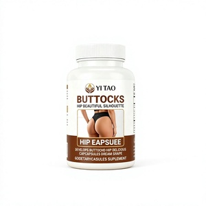 OEM / ODM Capsules de suppléments à base de Maca naturelle pour femmes adultes, 60 unités - Aide à l'augmentation des fesses et apporte de l'énergie, Marque privée - Product Image 1