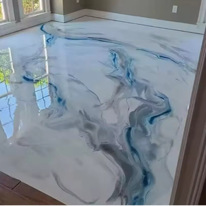 Muestra Gratuita de Revestimiento Autonivelante para Pisos Epóxicos 3D, <span class=keywords><strong>Pintura</strong></span> de Resina, Aplicación con Brocha, Líquido Altamente Resistente a los Arañazos - Product Image 5