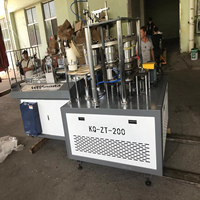 Máquina para fabricar tazones de papel Kraft para ensaladas de 170 oz con motor de cobre GSM, potente y de alta tecnología, para el mercado de la India