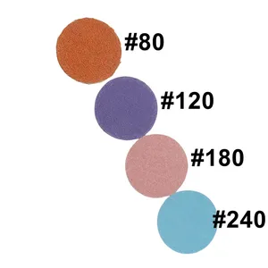 Nuevos 80 Discos de Papel de Lija con Broca Metálica para Uñas de 0.98 Pulgadas - Repuesto de Brocas para Taladro de Uñas para Pedicura y Manicura - Product Image 5