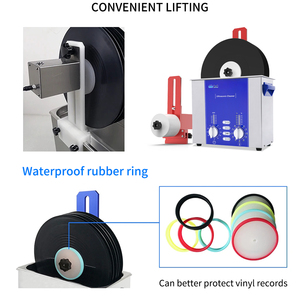 <span class=keywords><strong>Nettoyeur</strong></span> de disques <span class=keywords><strong>vinyle</strong></span> multifonction à ultrasons 6L 37KHz nettoyeurs d'ultrasons en <span class=keywords><strong>vinyle</strong></span> haute fréquence - Product Image 5