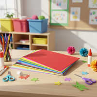 Papier coloré en gros 2025, 30 couleurs, A3 A4 pour le bricolage
